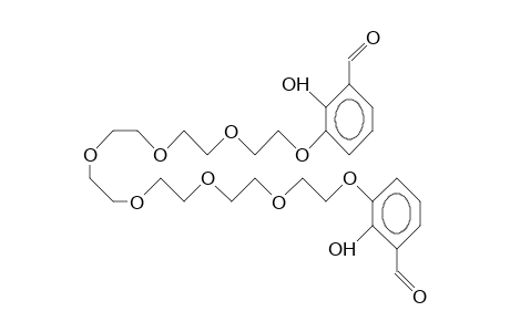 3,3'-(3,6,9,12,15,18-Hexaoxa-eicosane-1,20-diyloxy)-bis(2-hydroxy-benzaldehyde)
