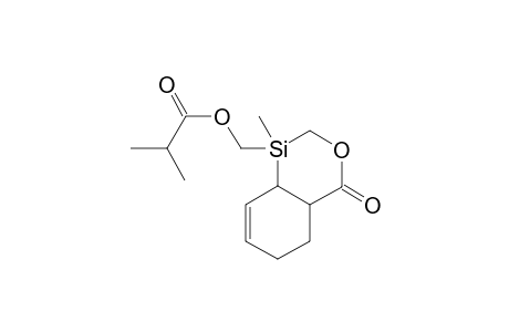 (4'-Methyl-1'-oxo-4'a,7',8',8'a[a-tetrahydro-4'-silaisochroman-4'-yl)methyl isobutanoate