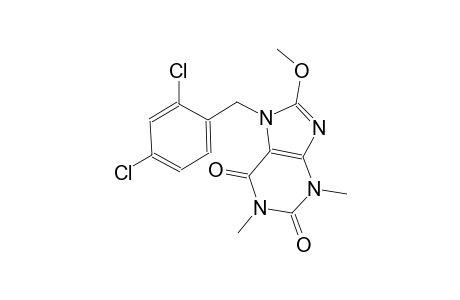 7-(2,4-Dichloro-benzyl)-8-methoxy-1,3-dimethyl-3,6(1H)-dihydro-purine-2,6-dione
