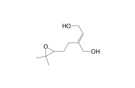 2-Butene-1,4-diol, 2-[2-(3,3-dimethyloxiranyl)ethyl]-, (E)-
