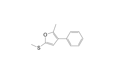 2-Methyl-5-(methylthio)-3-phenylfuran