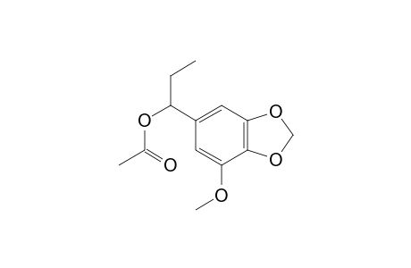 2,3-(Methylenedioxy)-5-[1'-(acetoxy)propyl]-1-methoxybenzene
