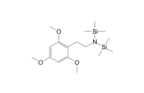 2,4,6-Trimethoxyphenethylamine 2TMS