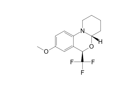 CIS-6-(TRIFLUOROMETHYL)-2,3,4,4A-TETRAHYDRO-8-METHOXY-1H,6H-PYRIDO-[1.2-A]-[3.1]-BENZOXAZINE