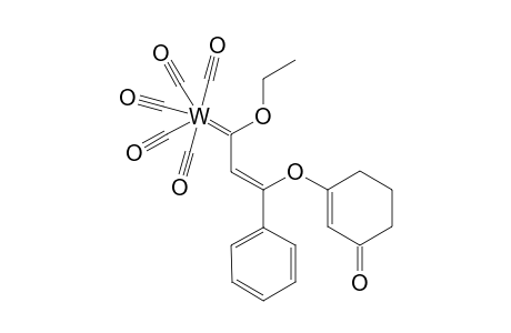 (3Z)-1,1,1,1,1-Pentacarbony-2-ethoxy-4-(3-oxocyclohexenyloxy)-4-phenyl-1-tungsta-1,3-butadien