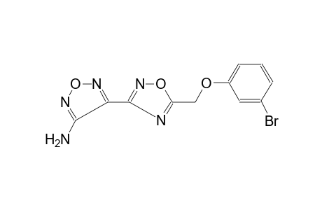 1,2,5-oxadiazol-3-amine, 4-[5-[(3-bromophenoxy)methyl]-1,2,4-oxadiazol-3-yl]-