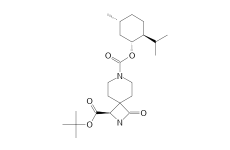 3-OXO-2,7-DIAZASPIRO-[3.5]-NONANE-1,7-DICARBOXYLIC-ACID-1-TERT.-BUTYLESTER-7-MENTHYLESTER;MAJOR-DIASTEREOMER