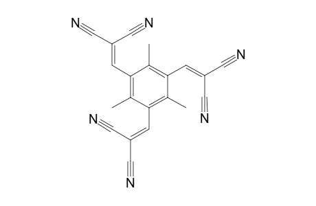 1,3,5-tris[2',2'-Ethenyldicarbonitrile]-2,4,6-trimethylbenzene