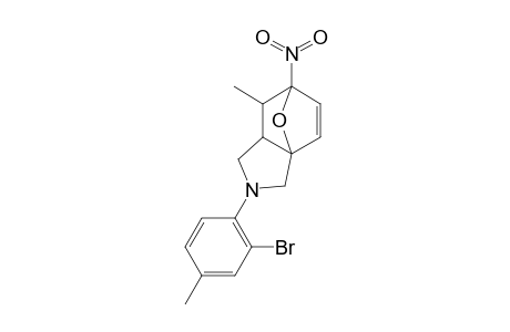 N-(2-BROMO-4-METHYLPHENYL)-4-METHYL-5-NITRO-3A,4,5,7A-TETRAHYDRO-5,7A-EPOXYISOINDOLINE