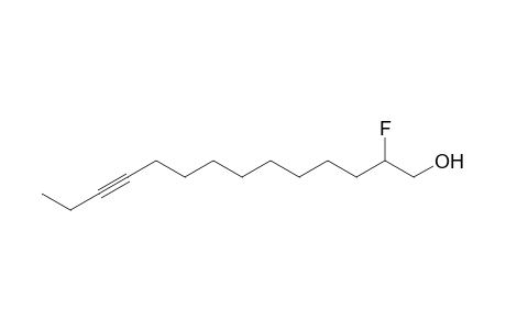 2-Fluoro-11-tetradecyn-1-ol