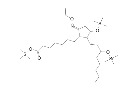 Prost-13-en-1-oic acid, 9-(ethoxyimino)-11,15-bis[(trimethylsilyl)oxy]-, trimethylsilyl ester, (9Z,11.alpha.,13E,15S)-
