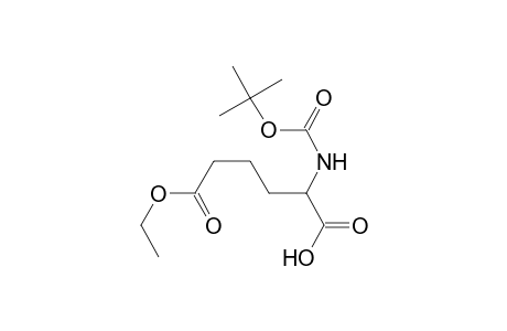 6-Ethyl 1-Hydrogen 2-[(t-butoxy)carbonylamino]hexanedioate