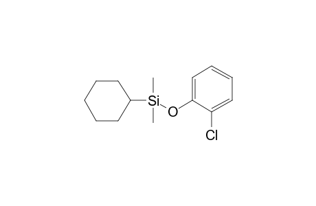 1-Chloro-2-cyclohexyldimethylsilyloxybenzene