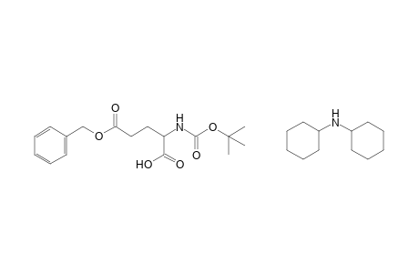 N-carboxy-L-glutamic acid, 5-benzyl N-tert-butyl ester, compound with dicyclohexylamine(1:1)