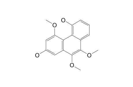 PLICATOL-A;2,5-DIHYDROXY-4,9,10-TRIMETHOXYPHENANTHRENE