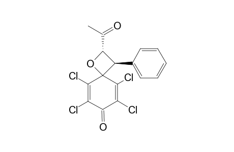 (2S,3R)-2-Acetyl-5,6,8,9-Tetrachloro-3-phenyl-1-oxaspiro[3.5]nona-5,8-dien-7-one