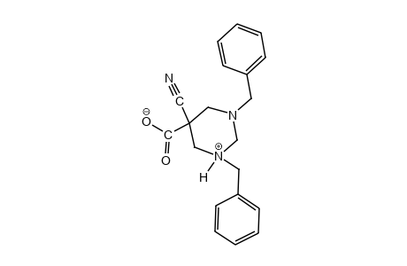 5-CYANO-1,3-DIBENZYLHEXAHYDRO-5-PYRIMIDINECARBOXYLIC ACID