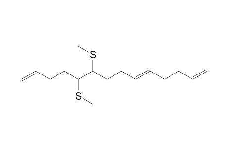 (5E)-9,10-bis(methylsulfanyl)tetradeca-1,5,13-triene