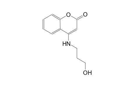 2H-1-benzopyran-2-one, 4-[(3-hydroxypropyl)amino]-