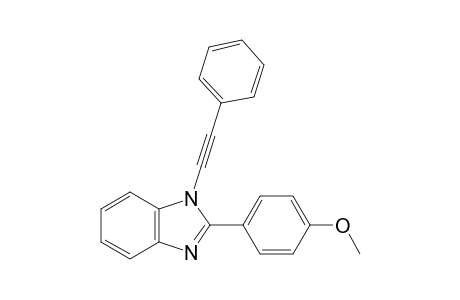 2-(4-Methoxyphenyl)-1-(phenylethynyl)-1H-benzimidazole