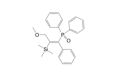 3-Methoxy-1-phenyl-2-(trimethylsilyl)prop-1-enyl(diphenyl)phosphine