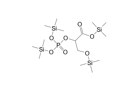 3,5-Dioxa-4-phospha-2-silaheptan-7-oic acid, 2,2-dimethyl-4-[(trimethylsilyl)oxy]-6-[[(trimethylsilyl)oxy]methyl]-, trimethylsilyl ester, 4-oxide