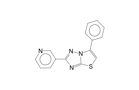 5-phenyl-2-(3-pyridyl)-1,3-thiazolo[3,2-b]-1,2,4-triazole