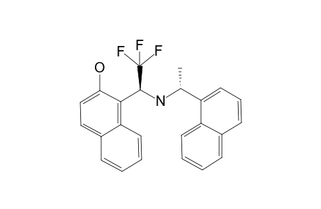 (1S,1'R)-1-[2,2,2-Trifluoro-1-(1-naphth-1-ylethylamino)ethyl]naphth-2-ol