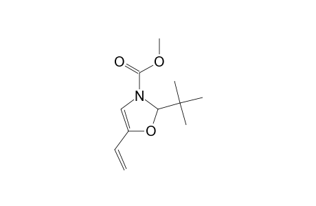 Methyl 2-tert-butyl-5-vinyl-1,3-oxazole-3(2H)-carboxylate