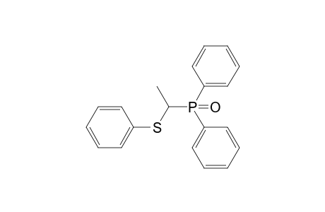 Phosphine oxide, diphenyl[1-(phenylthio)ethyl]-