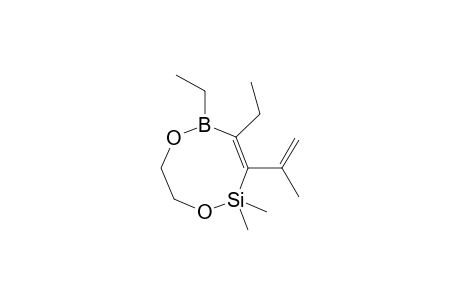 4,5-DIETHYL-3-ISOPROPENYL-2,2-DIMETHYL-1,6-DIOXA-2-SILA-5-BORA-3-CYCLOOCTENE