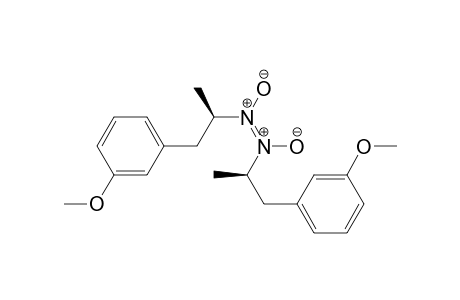 Diazene, bis[2-(3-methoxyphenyl)-1-methylethyl]-, 1,2-dioxide, (R*,R*)-(+)-
