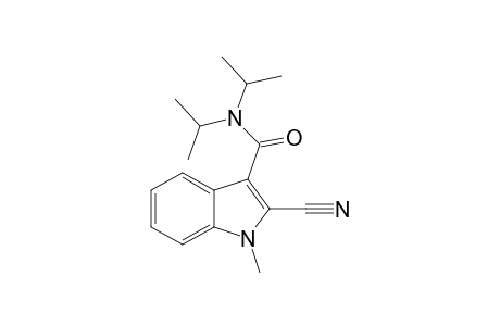 2-Cyano-N,N-diisopropyl-1-methyl-1H-indole-3-carboxamide
