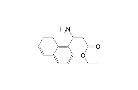 2-Propenoic acid, 3-amino-3-(1-naphthalenyl)-, ethyl ester, (E)-