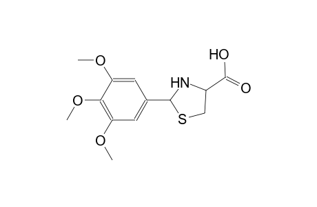 4-thiazolidinecarboxylic acid, 2-(3,4,5-trimethoxyphenyl)-