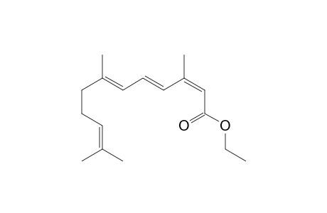 Ethyl 3,7,11-Trimethyldodeca-2Z,4E,6E,10-tetraenoate