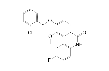 benzamide, 4-[(2-chlorophenyl)methoxy]-N-(4-fluorophenyl)-3-methoxy-