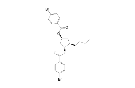 (-)-(1S,3S)-DI-PARA-BrOMOBENZOYLOXY-(4R)-BUTYLCYClOPENTANE