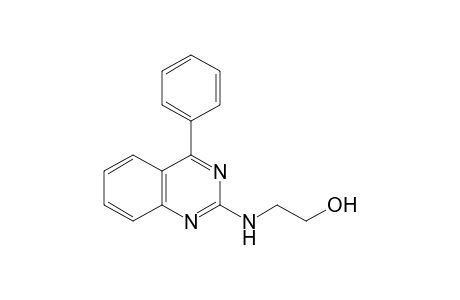 2-[(4-phenyl-2-quinazolinyl)amino]ethanol