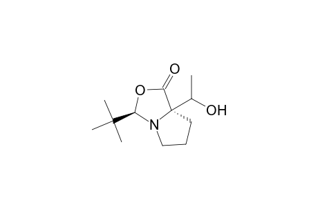 1H,3H-Pyrrolo[1,2-c]oxazol-1-one, 3-(1,1-dimethylethyl)tetrahydro-7a-(1-hydroxyethyl)-, [3R-[3.alpha.,7a.alpha.(R*)]]-