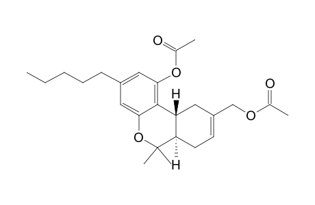 6H-Dibenzo[b,d]pyran-9-methanol, 1-(acetyloxy)-6a,7,10,10a-tetrahydro-6,6-dimethyl-3-pentyl-, acetate, (6aR-trans)-