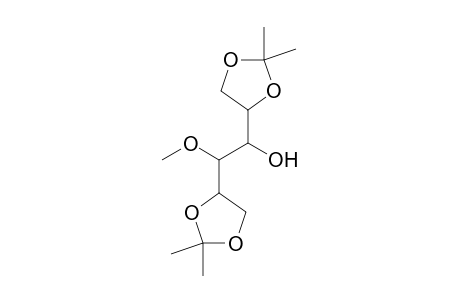 1,2-Bis-(2,2-dimethyl-[1,3]dioxolan-4-yl)-2-methoxy-ethanol
