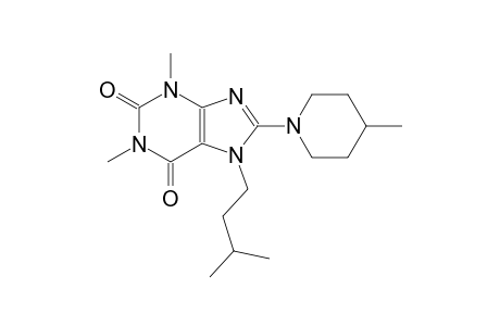 7-isopentyl-1,3-dimethyl-8-(4-methyl-1-piperidinyl)-3,7-dihydro-1H-purine-2,6-dione
