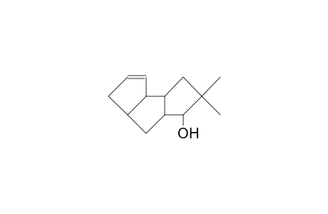 4,4-Dimethyl-tricyclo(6.3.0.0/2,6/)undec-10-en-5a-ol