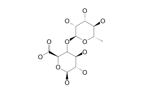 ALPHA-L-RHAMNOPYRANOSYL-(1->4)-BETA-D-GLUCURONOPYRANOSIDE