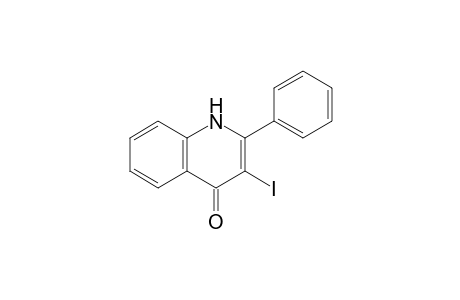 3-iodanyl-2-phenyl-1H-quinolin-4-one