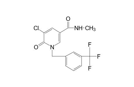 5-CHLORO-1,6-DIHYDRO-N-METHYL-6-OXO-1-[m-(TRIFLUOROMETHYL)BENZYL]NICOTINAMIDE