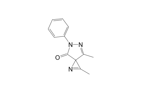 2,7-Dimethyl-5-phenyl-1,5,6-triazaspiro[2.4]hepta-1,6-dien-4-one