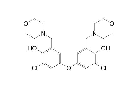 2-chloro-4-[3-chloro-4-hydroxy-5-(4-morpholinylmethyl)phenoxy]-6-(4-morpholinylmethyl)phenol