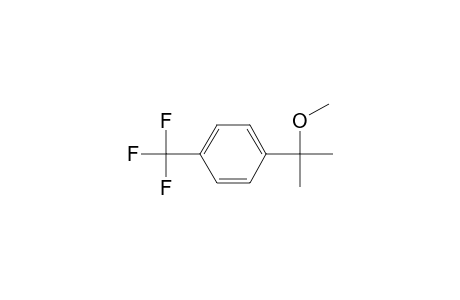 Benzene, 1-(1-methoxy-1-methylethyl)-4-(trifluoromethyl)-